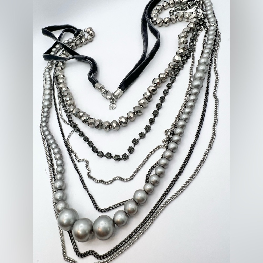 LOFT 7 LAYER NECKLACE